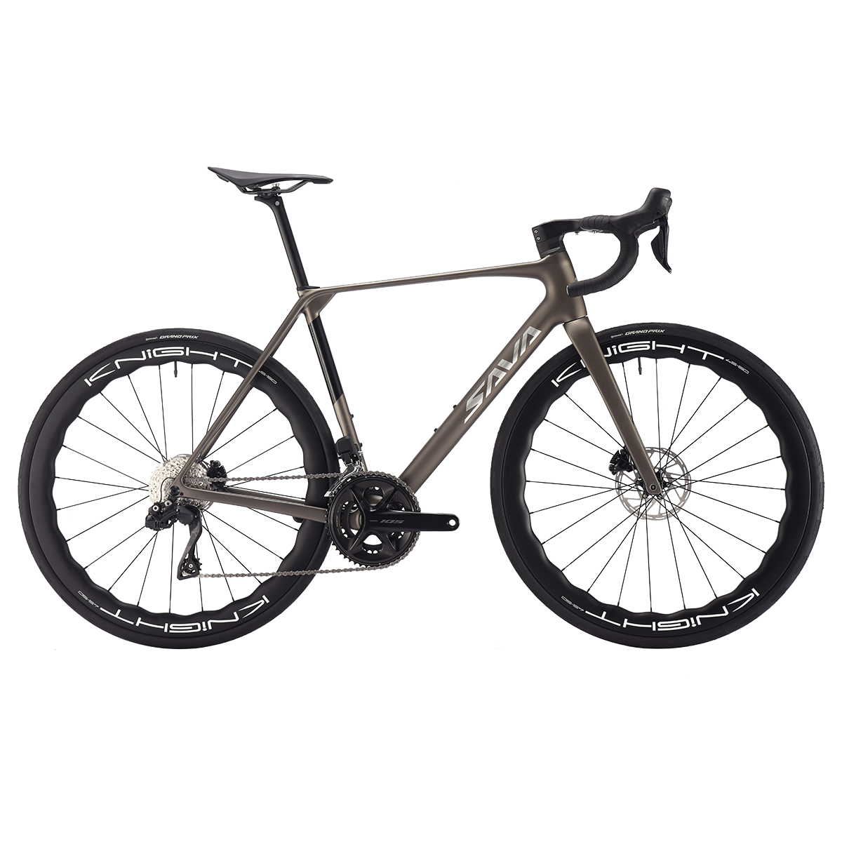 Sava bicicleta de estrada de carbono completo integrado guiador de carbono dura ace di2 24 velocidades bicicleta de corrida