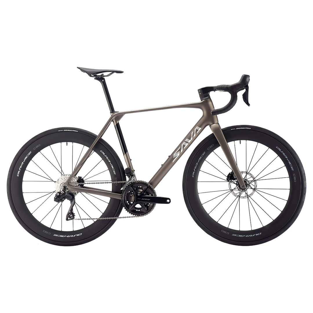 フルカーボンロードバイク SAVA フルカーボン ロードバイク 一体型ハンドルバー Dura Ace