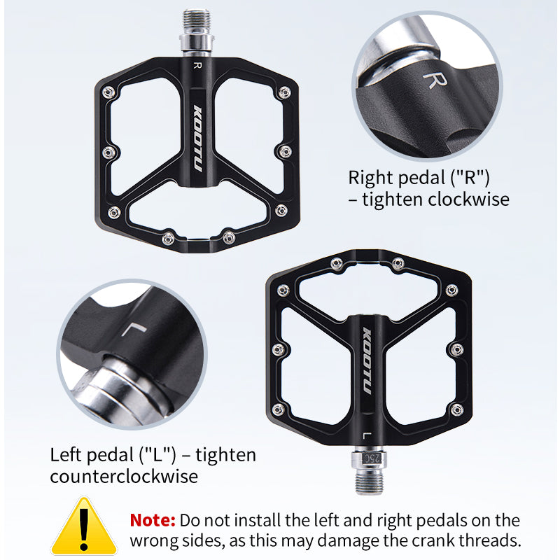 pedal klötze KOOTU Aluminum Flat Pedals