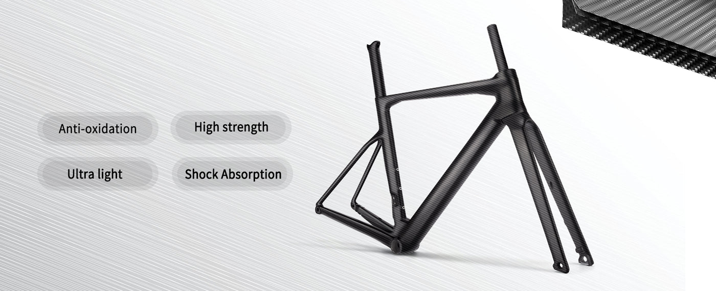 Full T800 Carbon Construction – Unrivaled Strength-to-Weight Ratio.