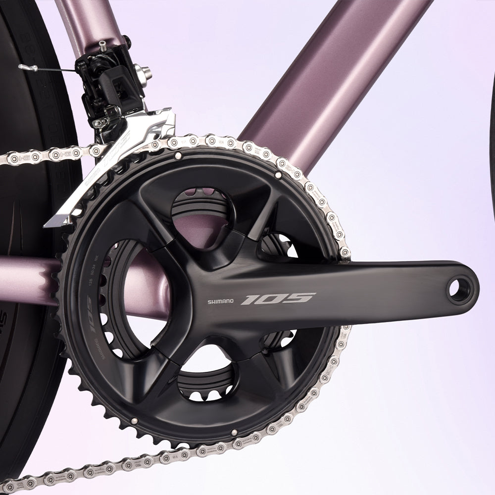 SAVA NEW STAR SHIP Carbon Fiber Road Bike Crankset - Shimano 105 R7100 2x12 Speed Crankset