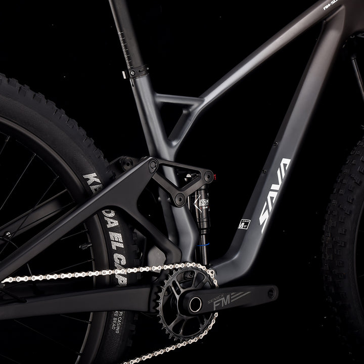 SAVA TITAN 612-Deore M6100 Full Suspension Carbon Mountain Bike 12SP