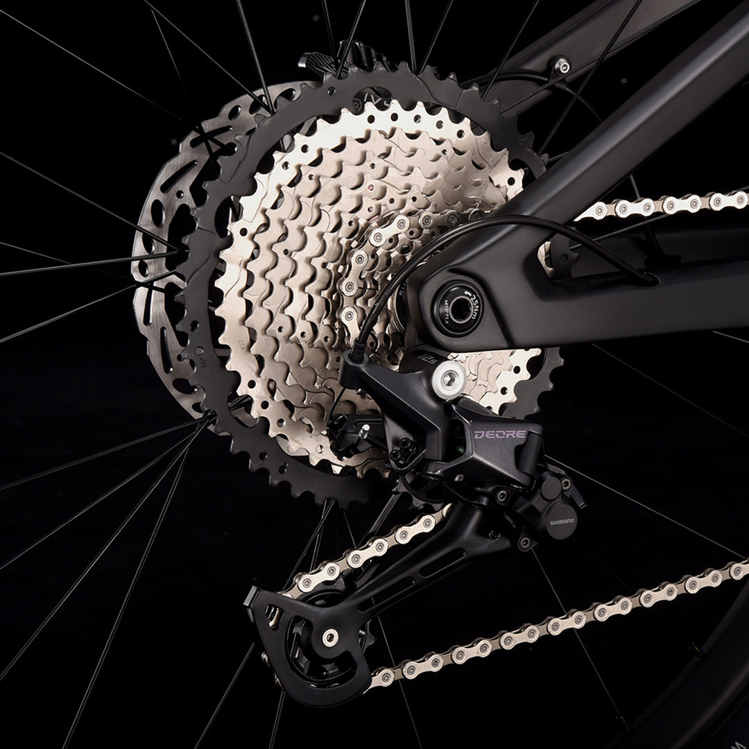 SAVA TITAN 612-Deore M6100 Full Suspension Carbon Mountain Bike 12SP