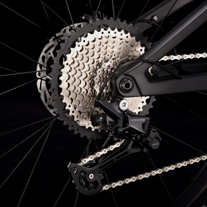 SAVA TITAN 612-Deore M6100 Full Suspension Carbon Mountain Bike 12SP