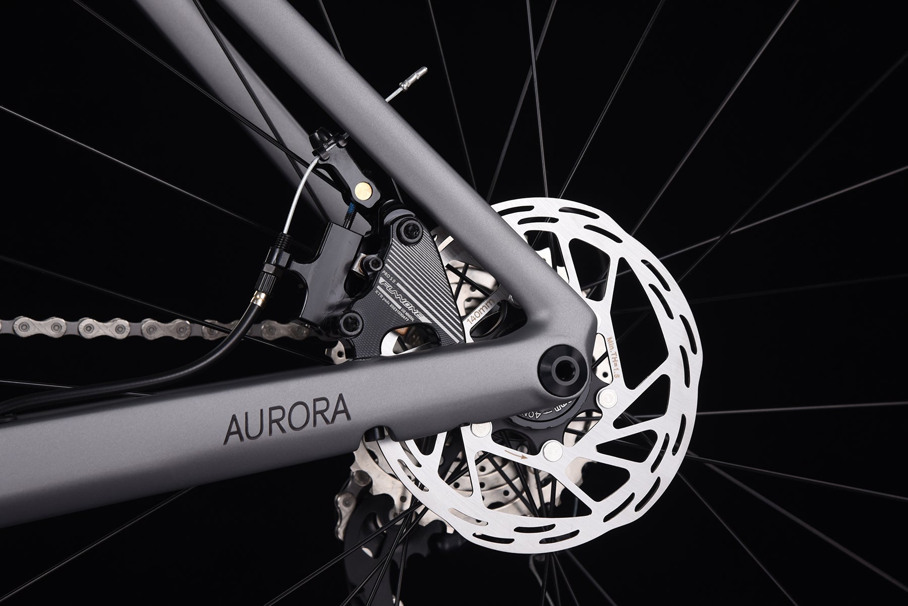 cable pull hydraulic disc brake-A7 pro