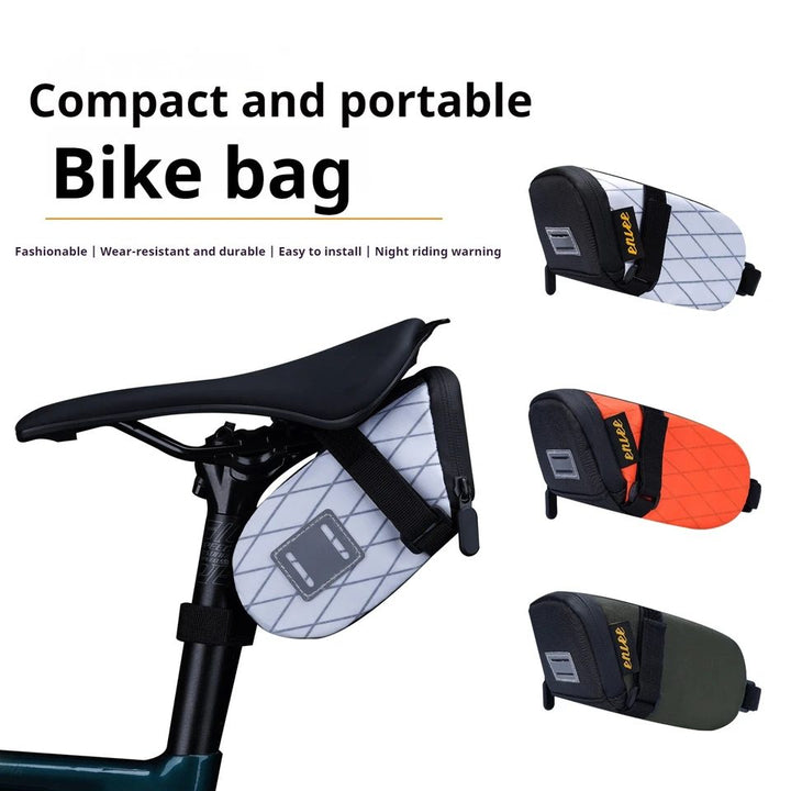ENLEE E2493 Olive Green Bicycle Saddle Bag 1.3L image 4