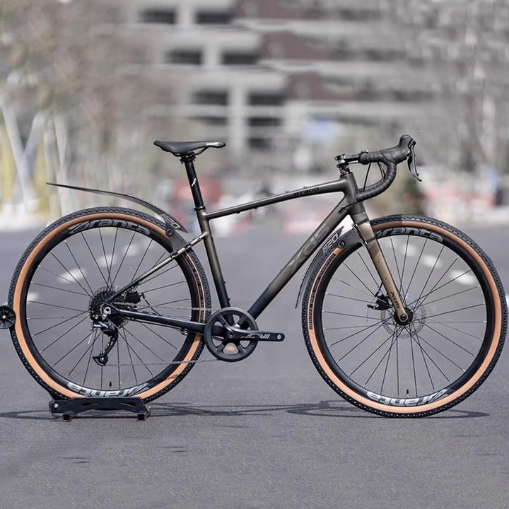ENLEE EN-820 Road and Gravel Bike Fender Pair Black image 4