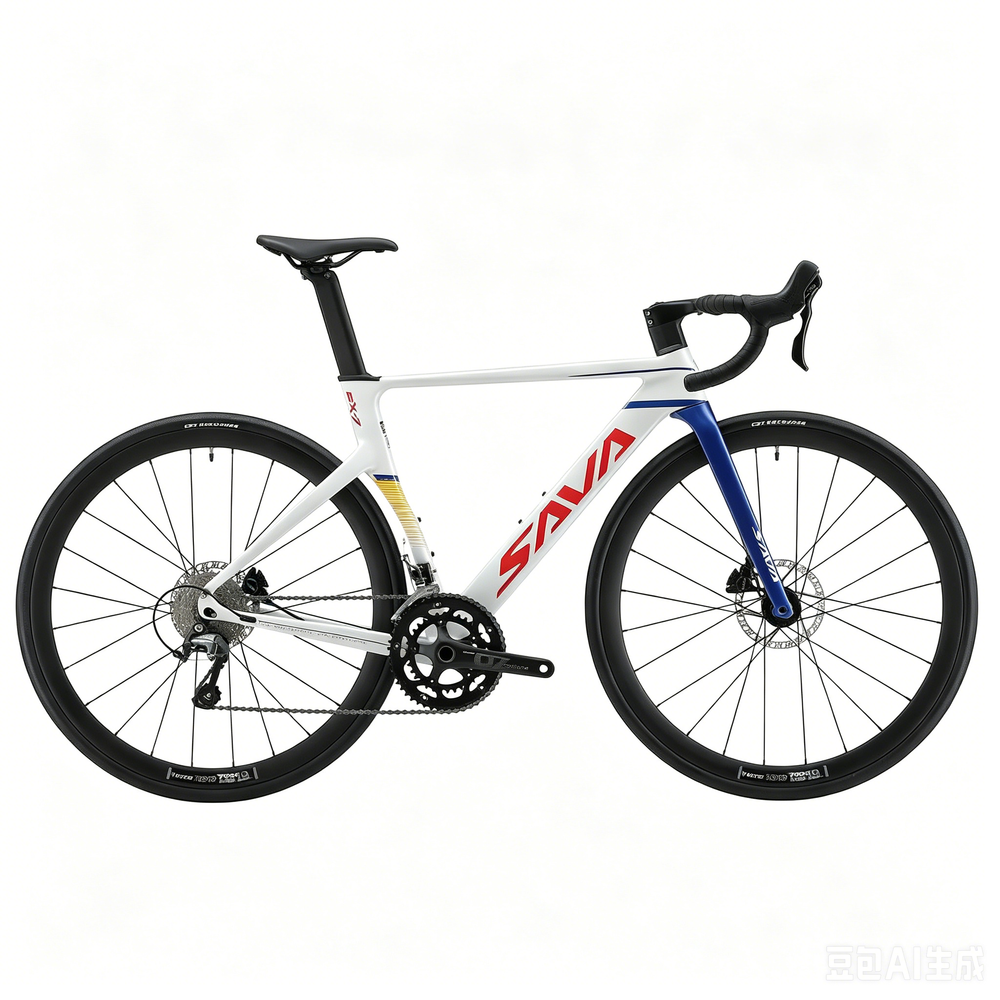 SAVA EX7-R4700-Aluminum Road Bike-White Red