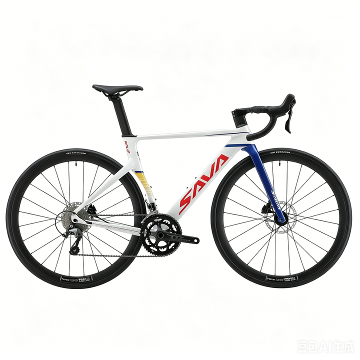SAVA EX7-R4700-Aluminum Road Bike-White Red