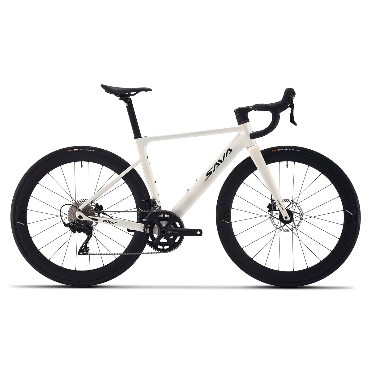 SAVA EX7-S Disc Brake Road Bike-White