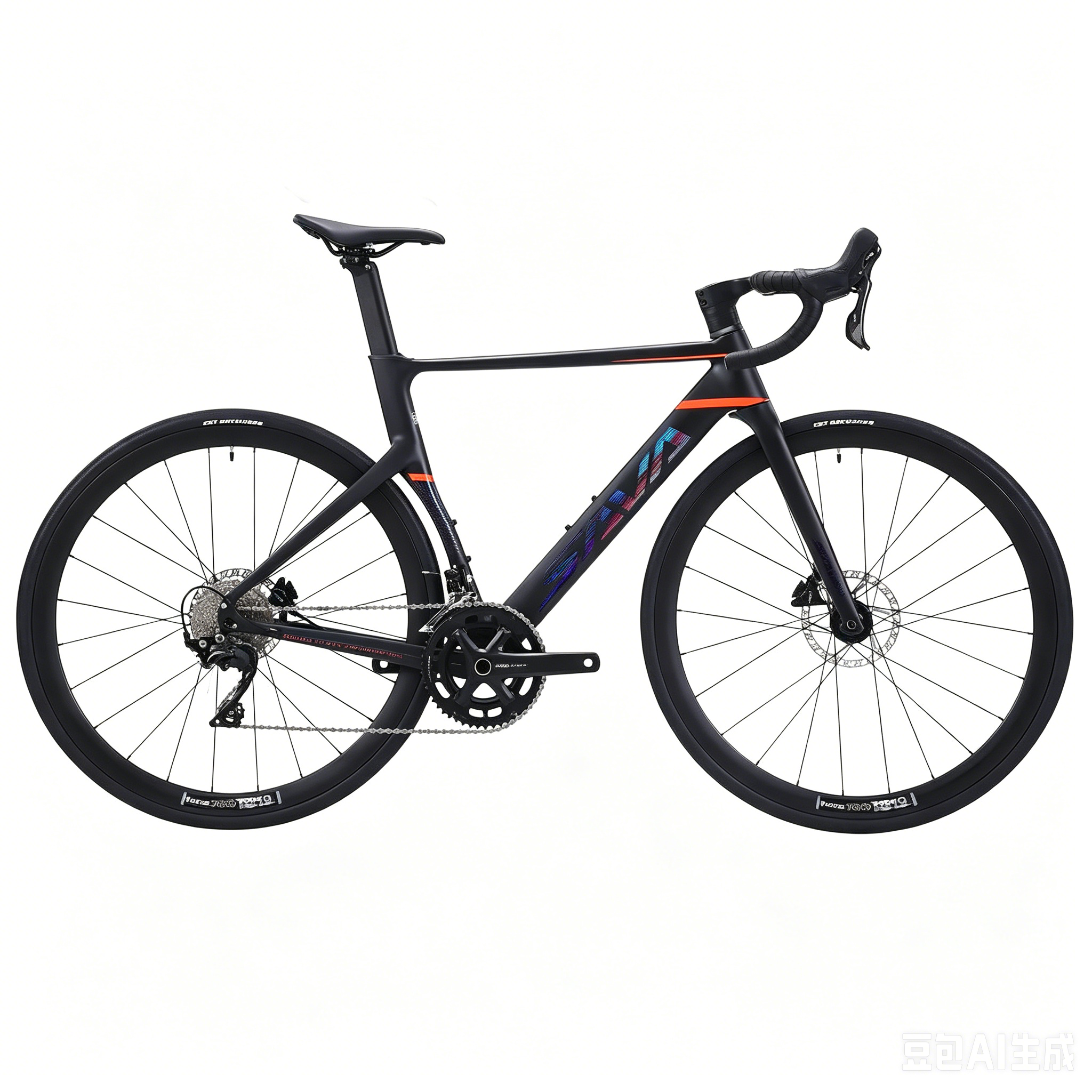 SAVA EX7-105 R7000 aluminum road bike-black red