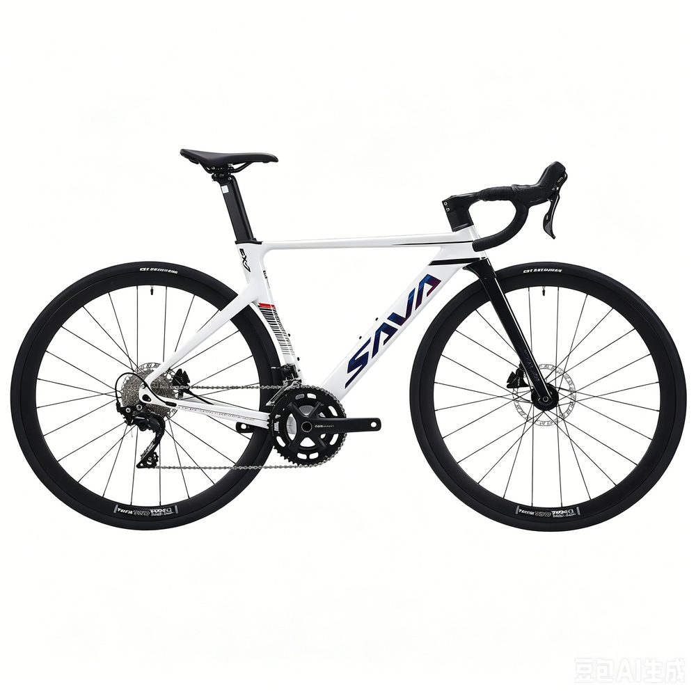 SAVA EX7-105 R7000 aluminum road bike-White red