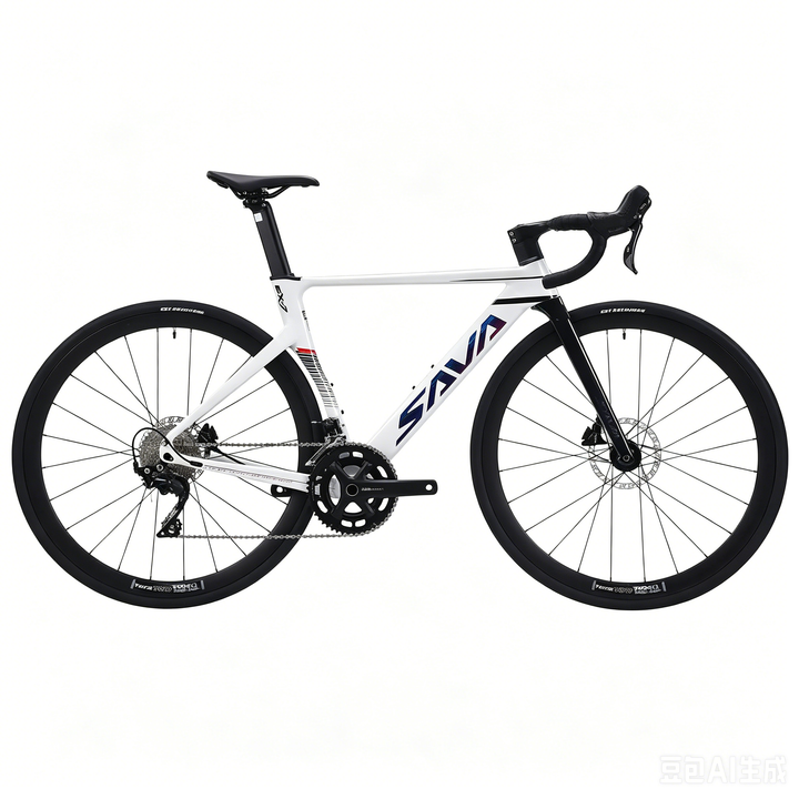 SAVA EX7-105 R7000 aluminum road bike-White red
