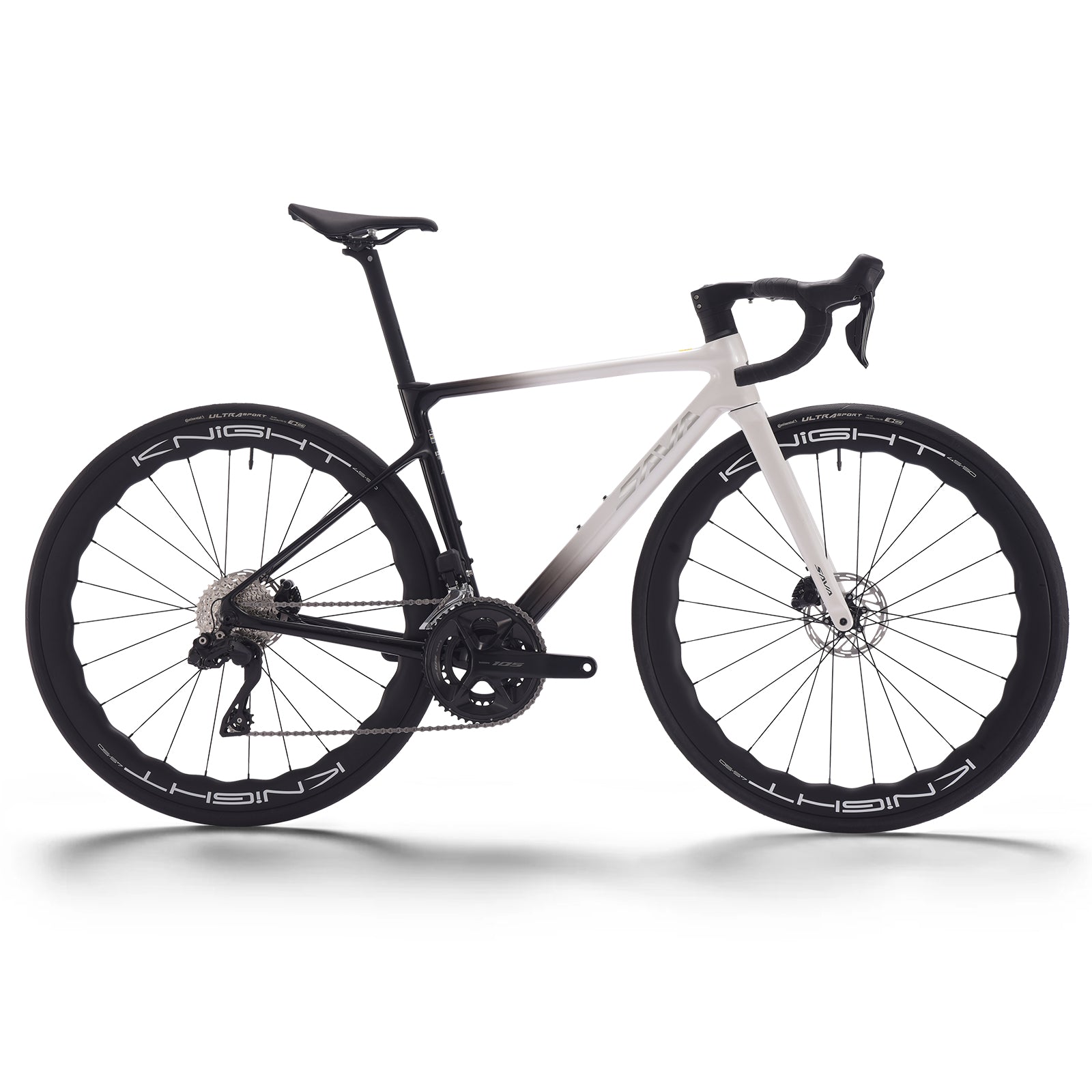 SAVA Falcon SLR7|Full carbon road bike|SHIMANO 105 Di2 R7170 24 speed|Panda colr