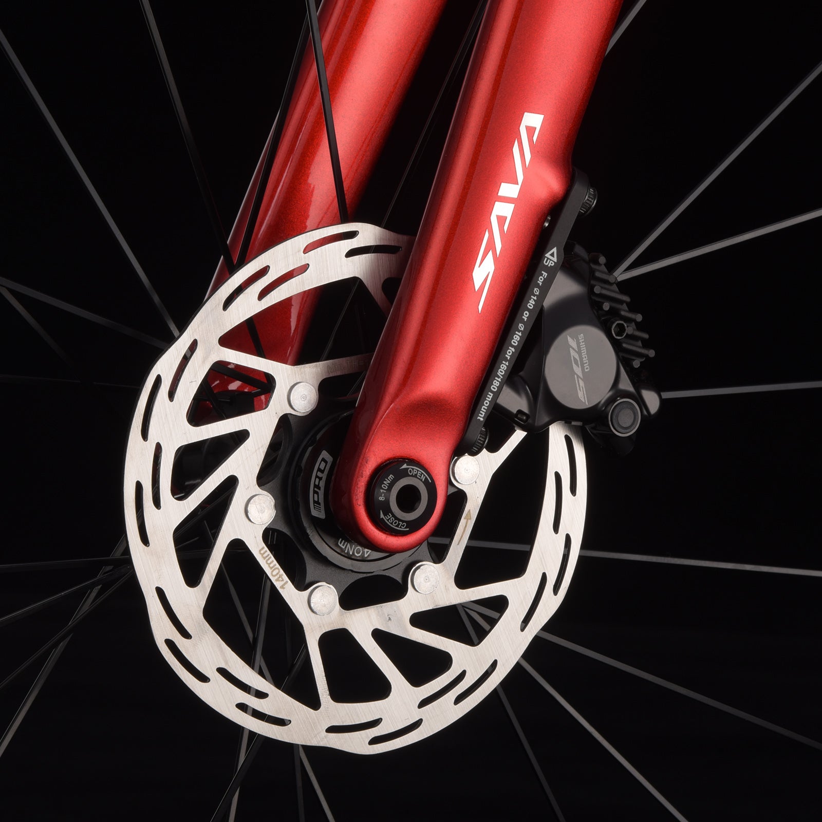 SHIMANO 105 BR-R7170 front hydraulic disc brake-SAVA Falcon slr7