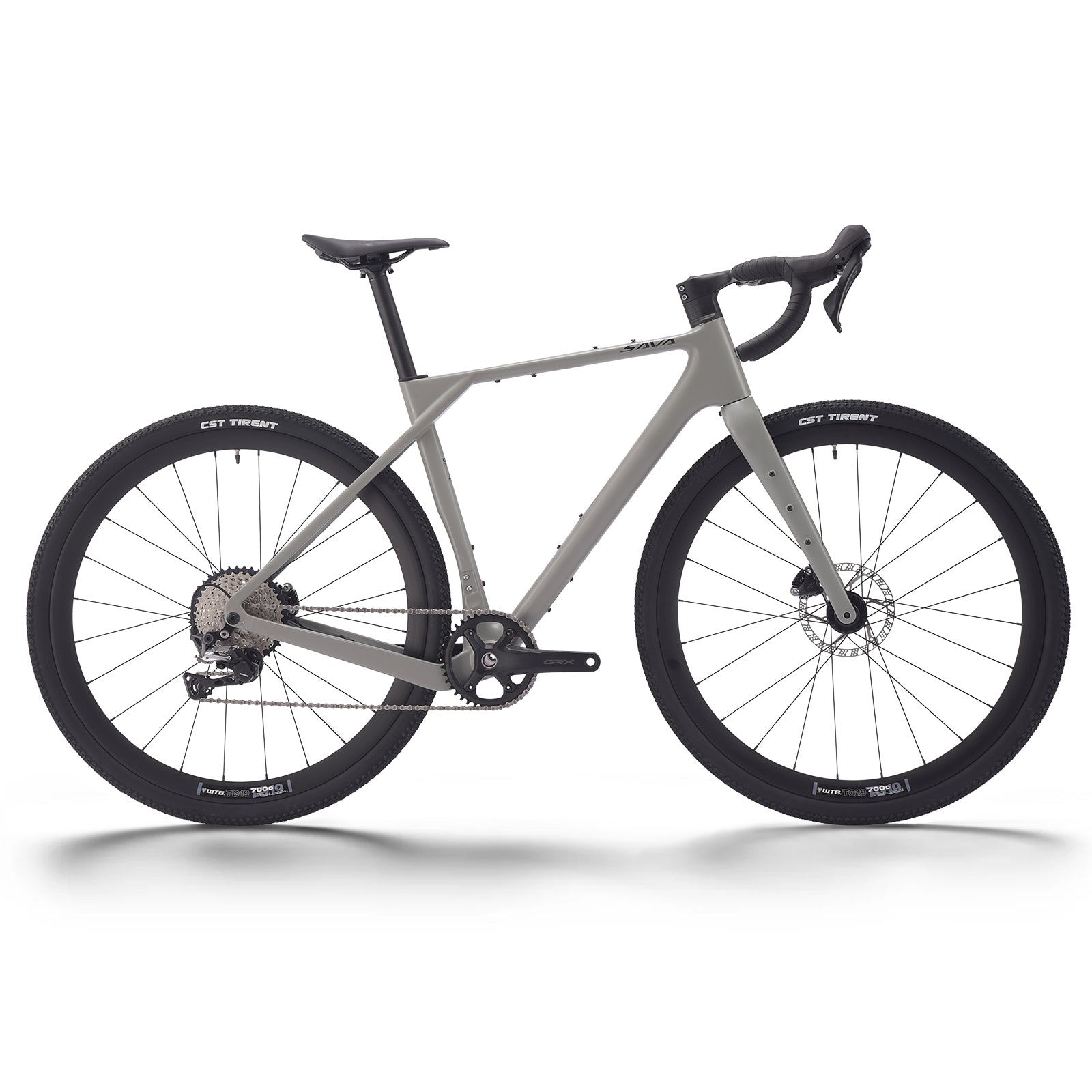 sava gelaro S6 carbon gravel bike|shimano grx600|hydraulic|mist grey