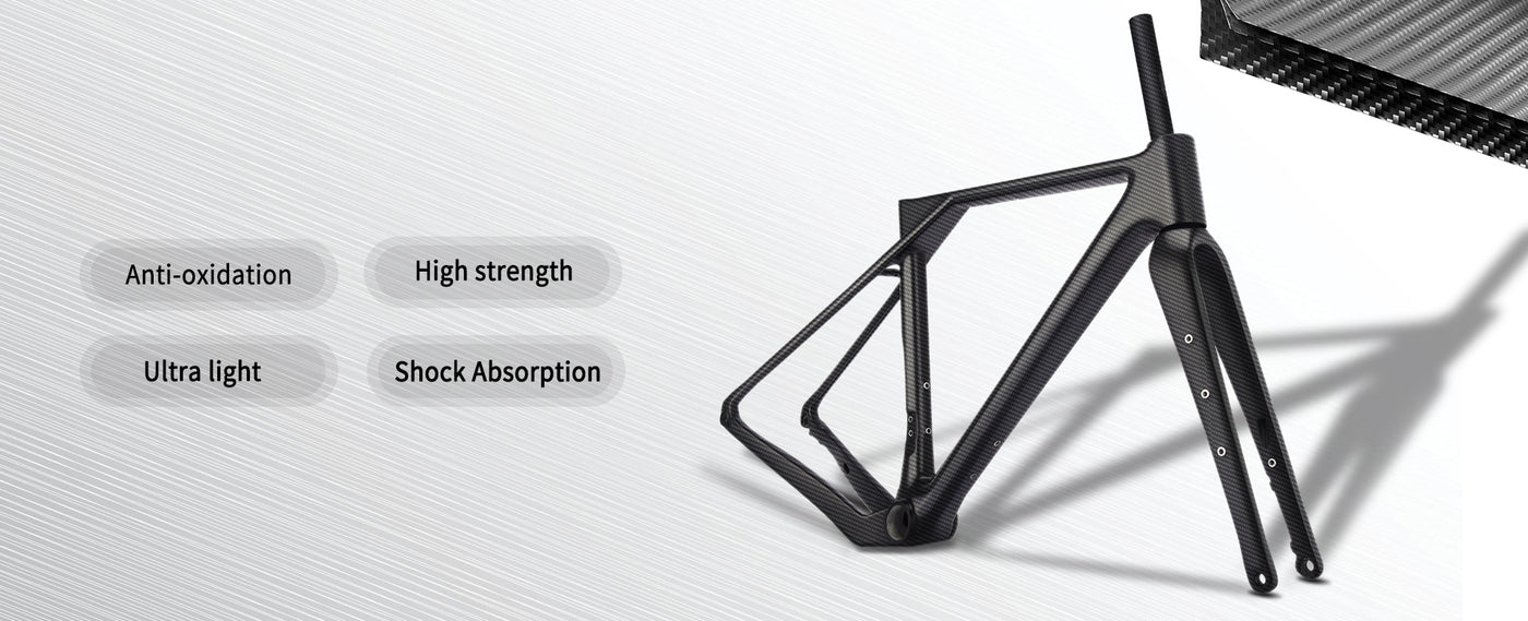 Rough,Rugged carbon frame
