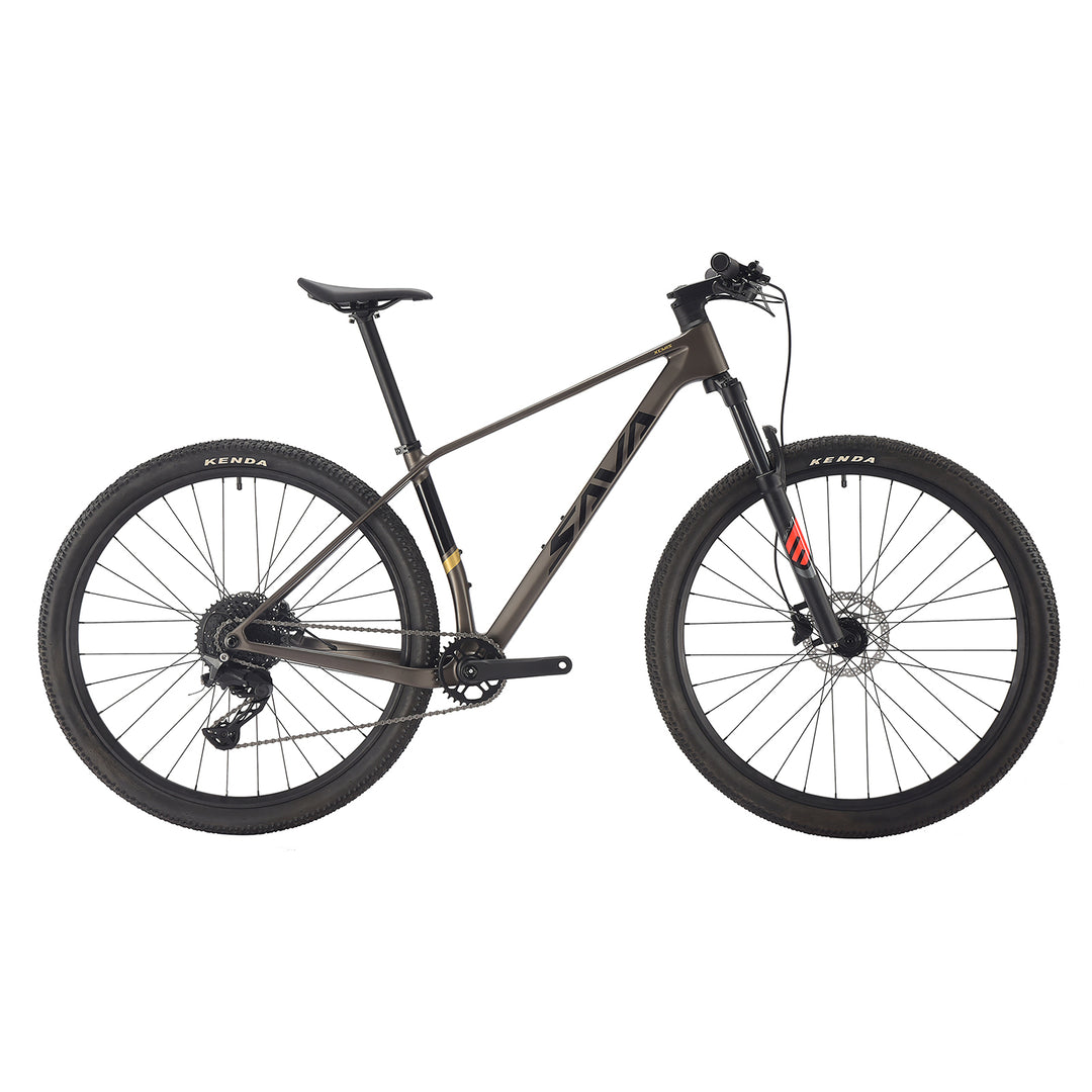 carbon mountainbike hardtail SAVA Lantop 610-CUES U6020 Hardtail Mountain Bike 10SP, 27.5*19(5'7"-6'1") / Rock Grey / SAVA factory