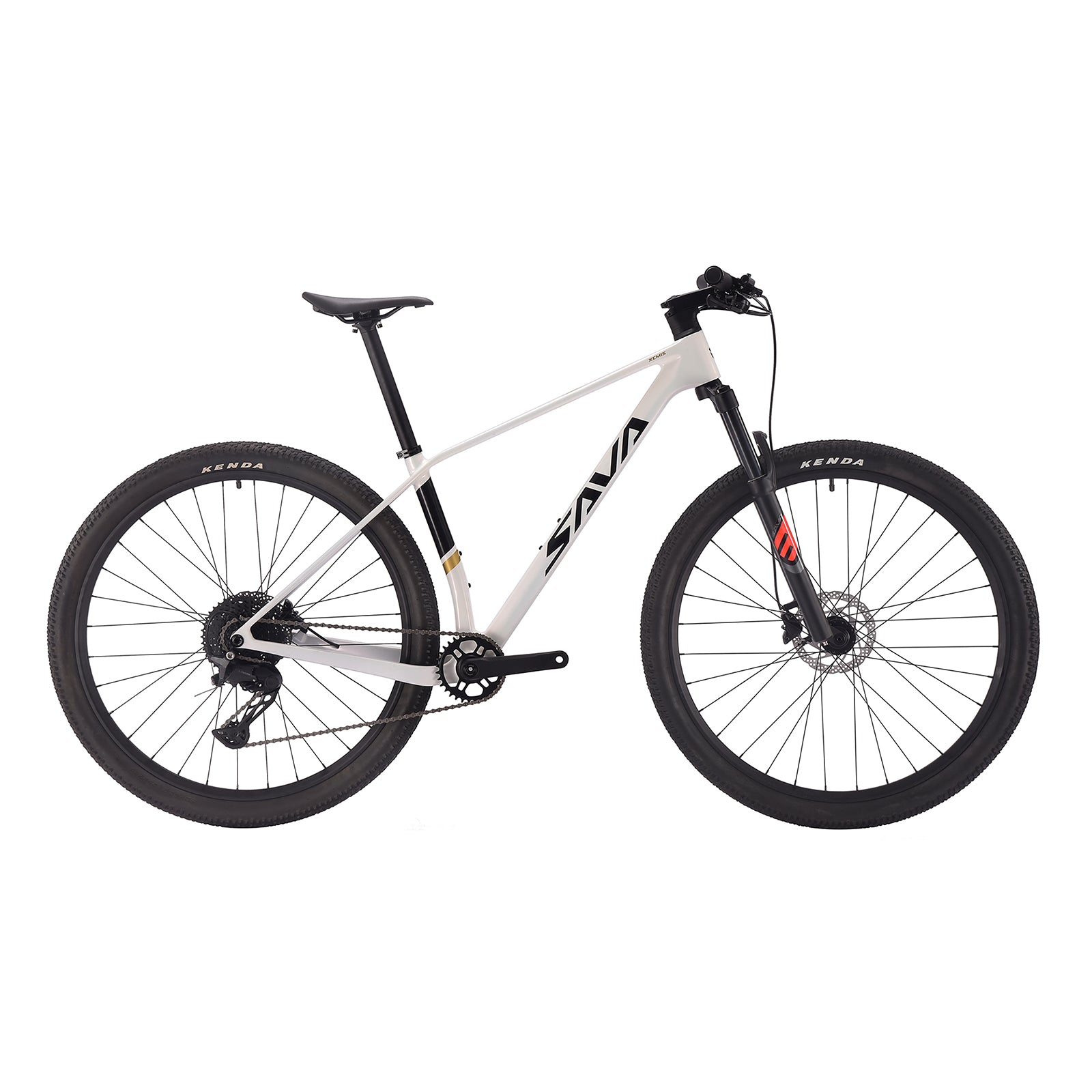 SAVA Lantop610 hardtail mountain bike|shimano cues U6020-Shimmeringwhite