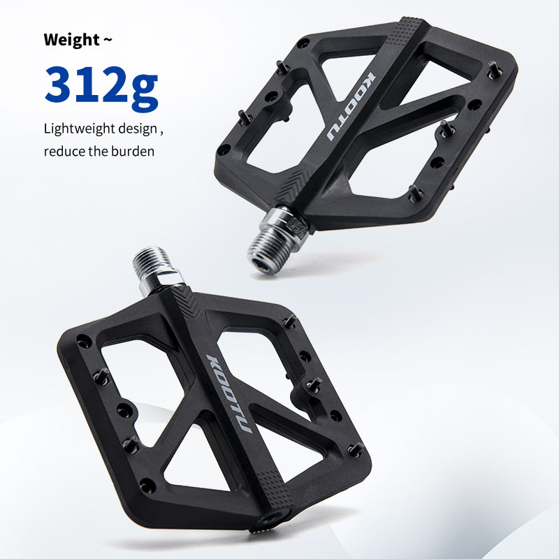 nylon pedale test KOOTU Nylon Flat Platform Pedals
