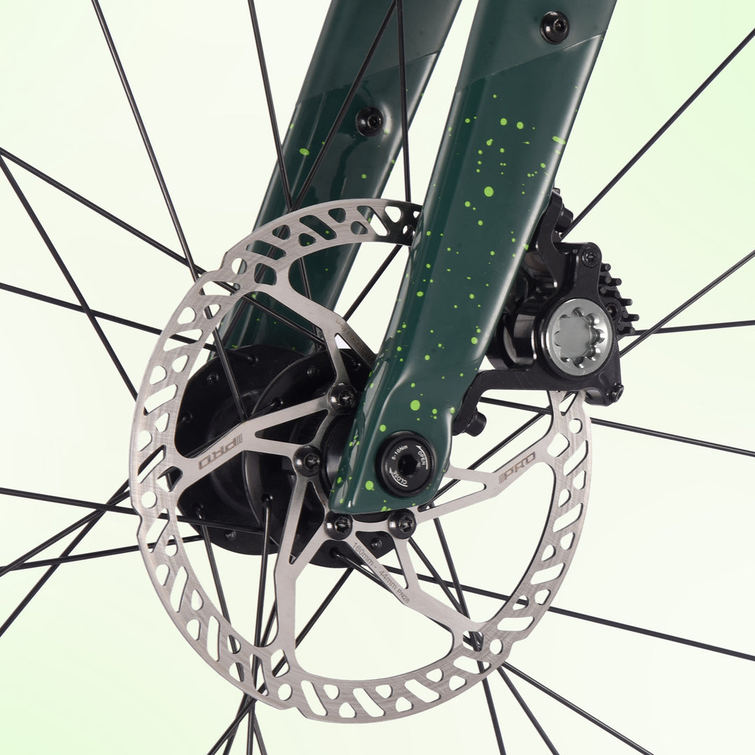 IV015 Hydraulic Disc Brake - High-Power Braking System for Mountain Bikes & Gravel Bikes with Quick Stop Technology