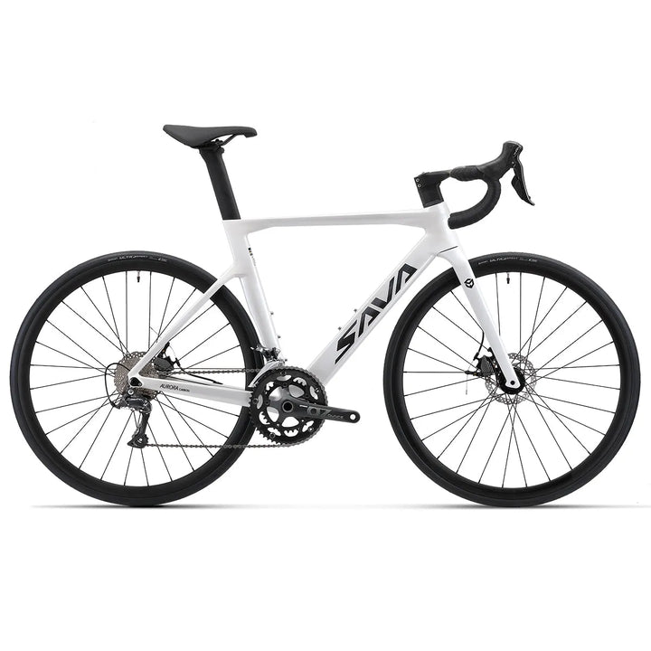 US Warehouse Bike SAVA Warwind3.0 Bicicleta de carretera de fibra de carbono R3000 18Speed