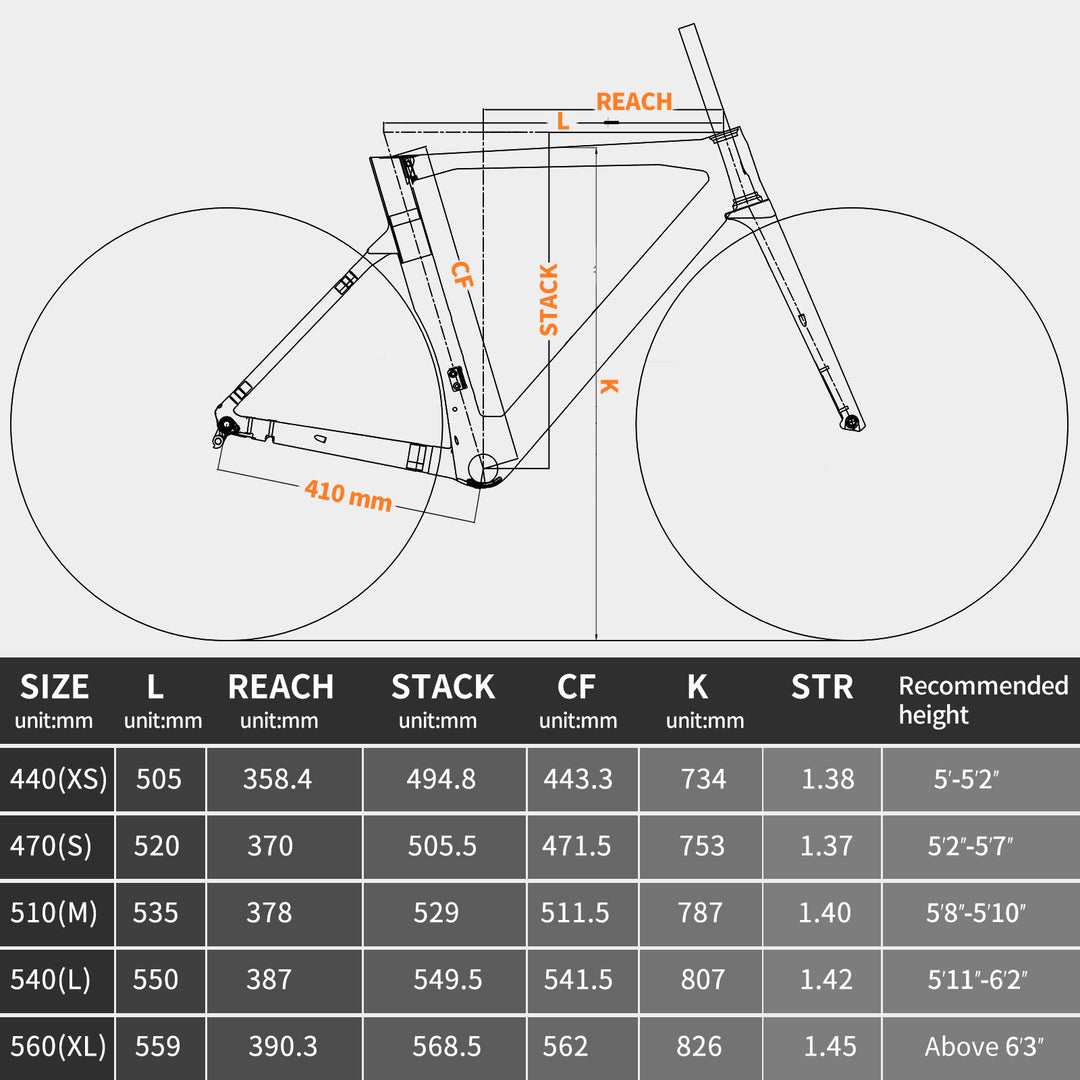 R08 frame geometry