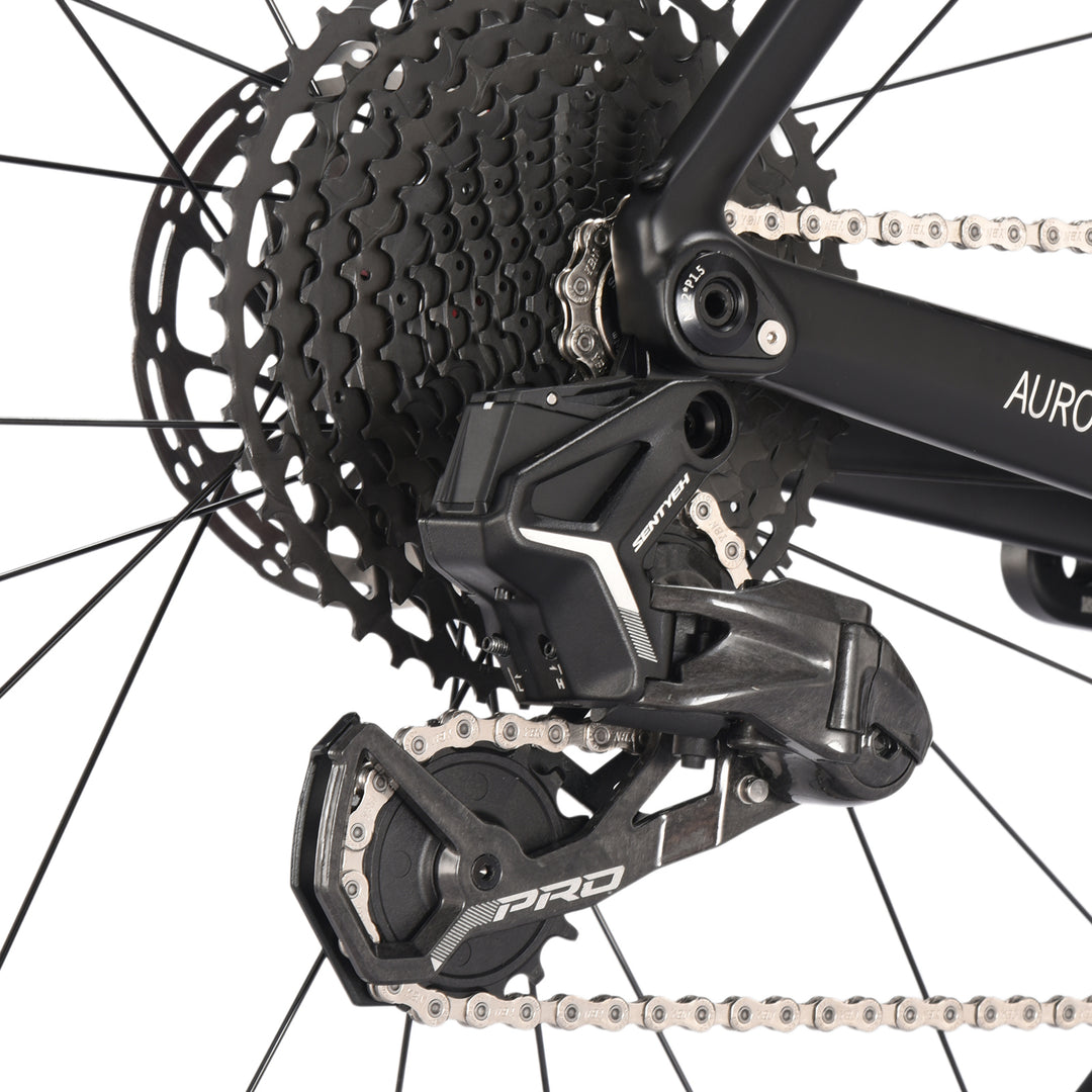 2026 sava a7 se carbon electronic shifting road bike comes with RD-ES800-GS  rear derailleur