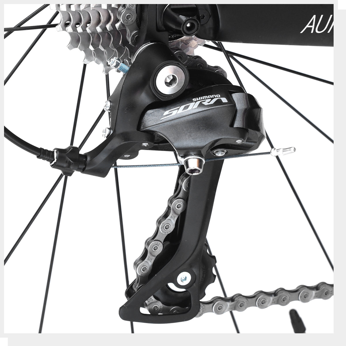 ロードバイクセット KHS SHIMANO sora カーボンフ ボントレガー