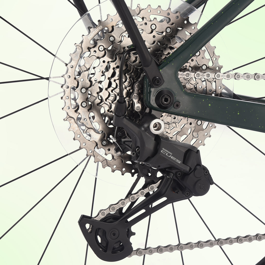 Shimano CUES RD-U6000 11-Speed Rear Derailleur - Ideal for Trail, Gravel & City Cycling