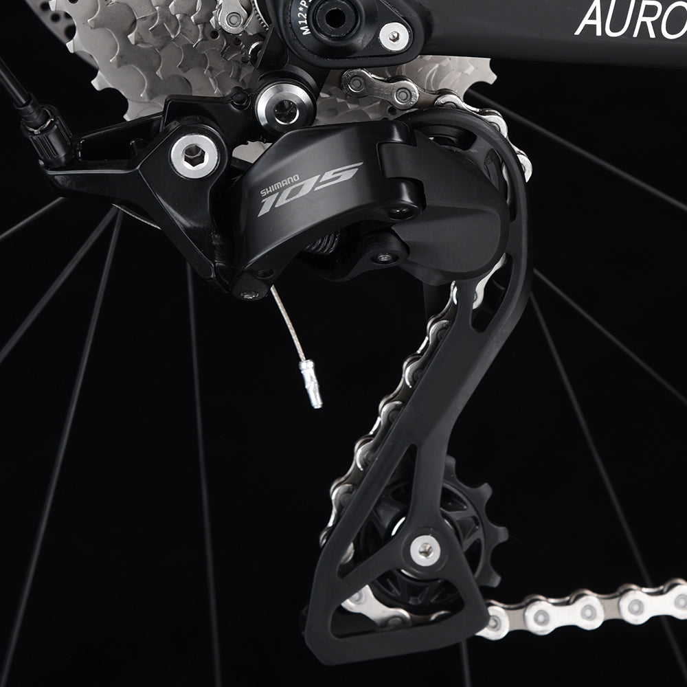 2026 SAVA New A7L Full Carbon Road Bike|Shimano 105 R7100 rear derailleur