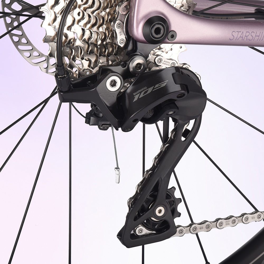 SAVA NEW STAR SHIP Carbon Fiber Road Bike Rear Derailleur - Shimano 105 R7100 12-Speed Rear Derailleur
