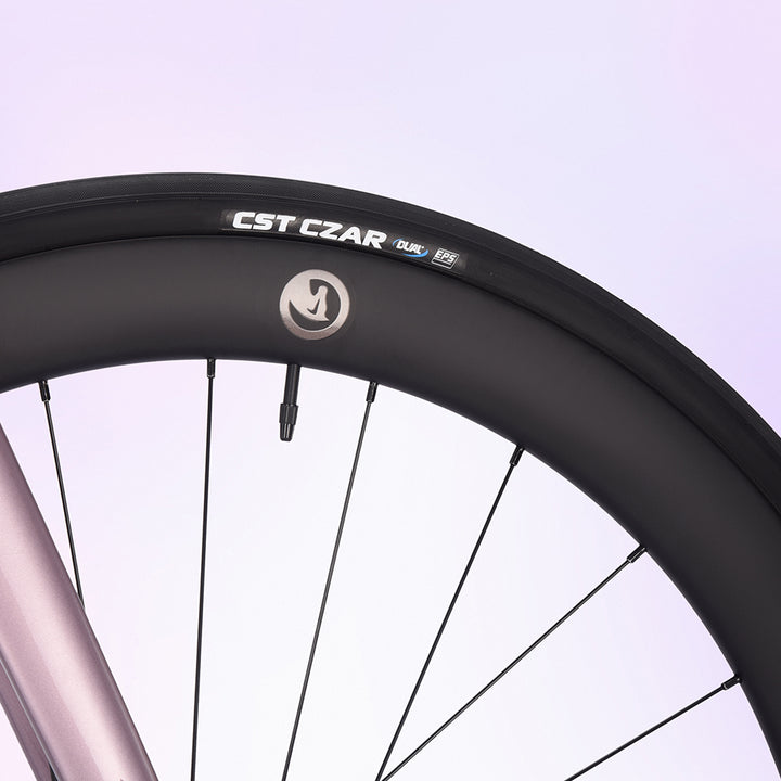 SAVA NEW STAR SHIP Carbon Fiber Road Bike Carbon Wheels - 700C-28C CST tires