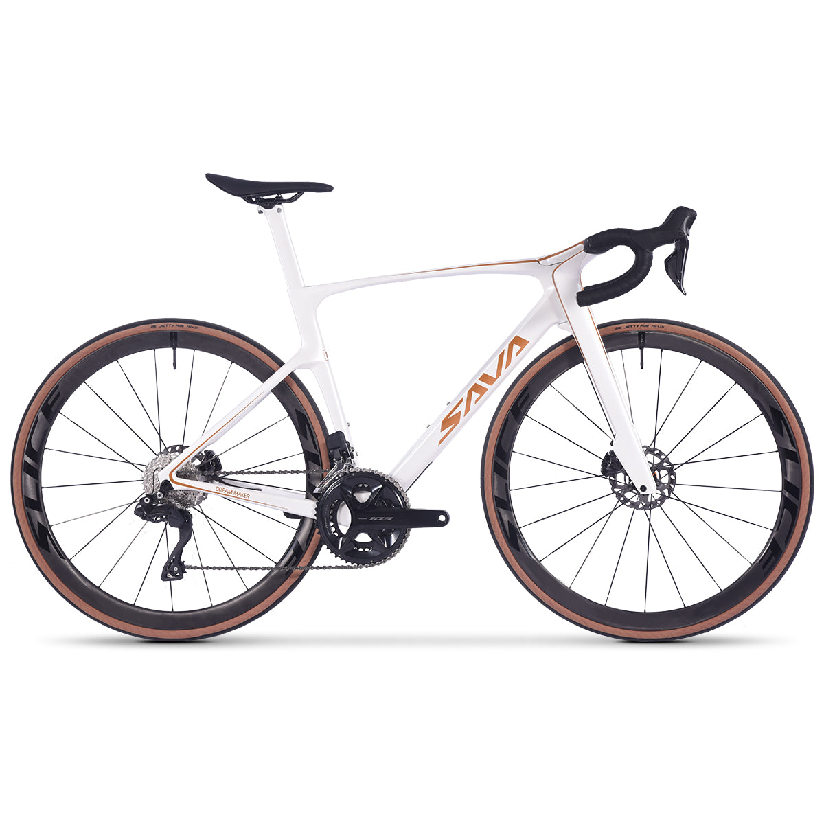 SAVA Dream Maker-Shimano 105 Di2 Full Carbon Road Bike 24SP US
