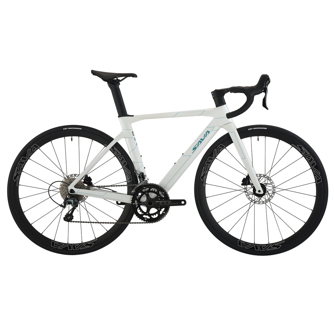 SAVA A4 carbon road bike-white