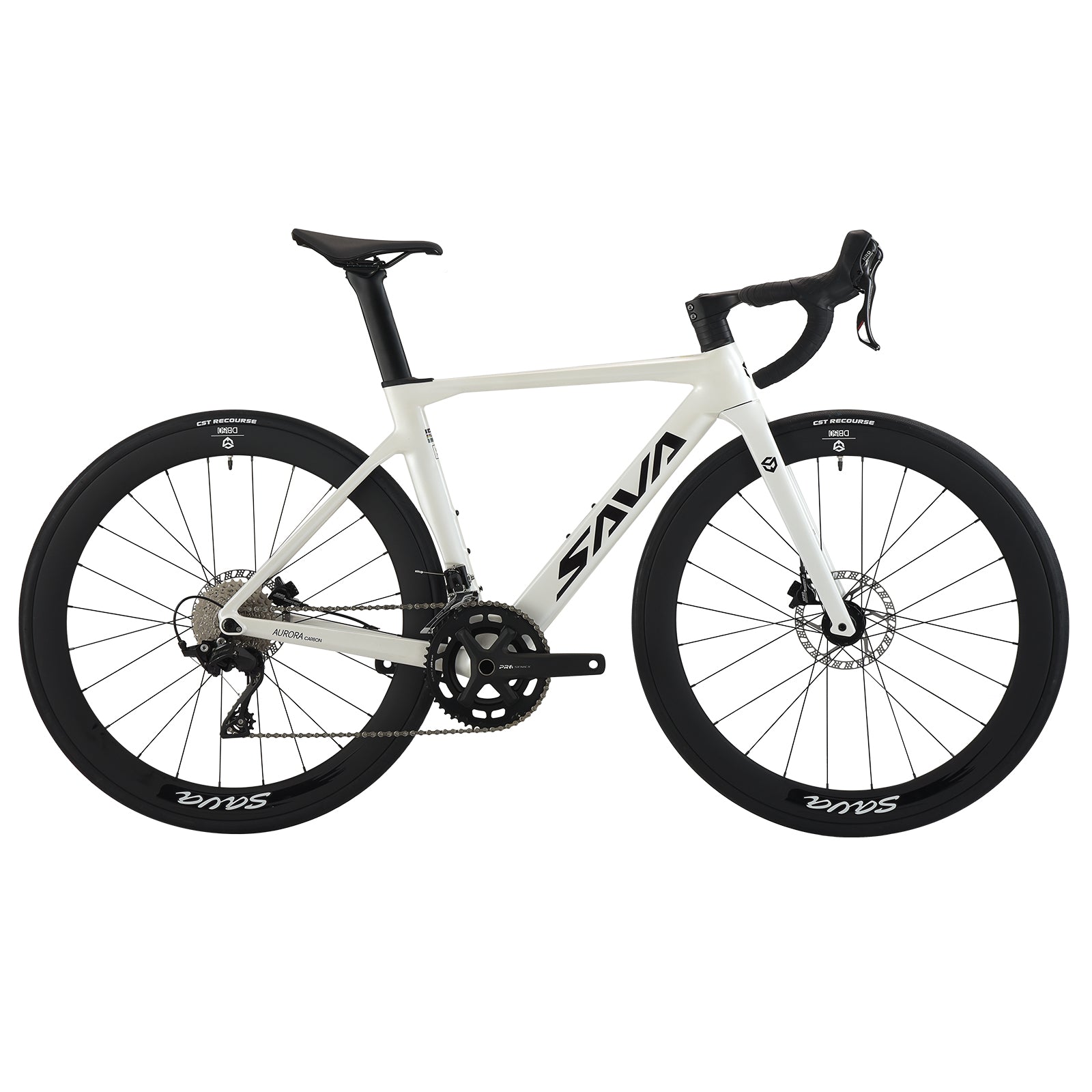 SAVA A7L carbon road bike-white