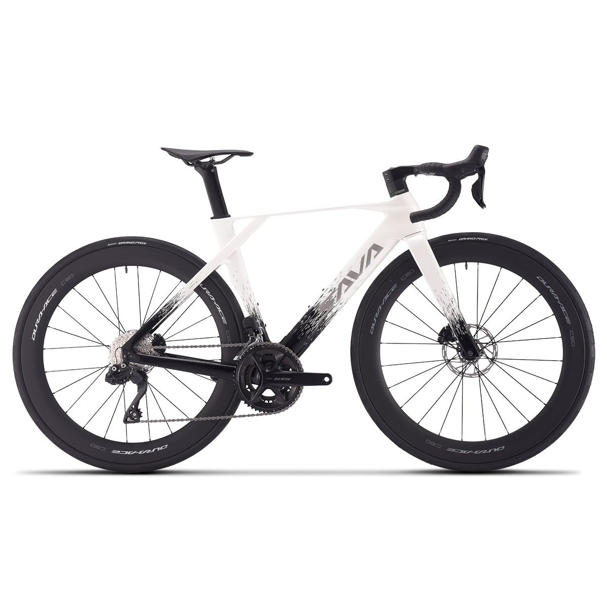 Sava bicicleta de estrada de carbono completo guiador integrado bicicleta de corrida com conjunto de grupos shimano di2 r8170