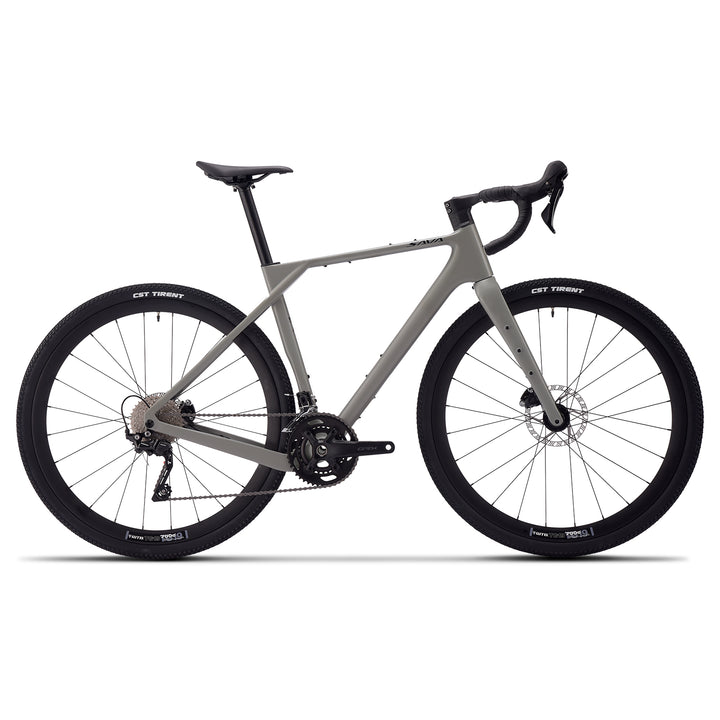 SAVA Gelaro S4-GRX400 Carbon Gravel Bike-Gray