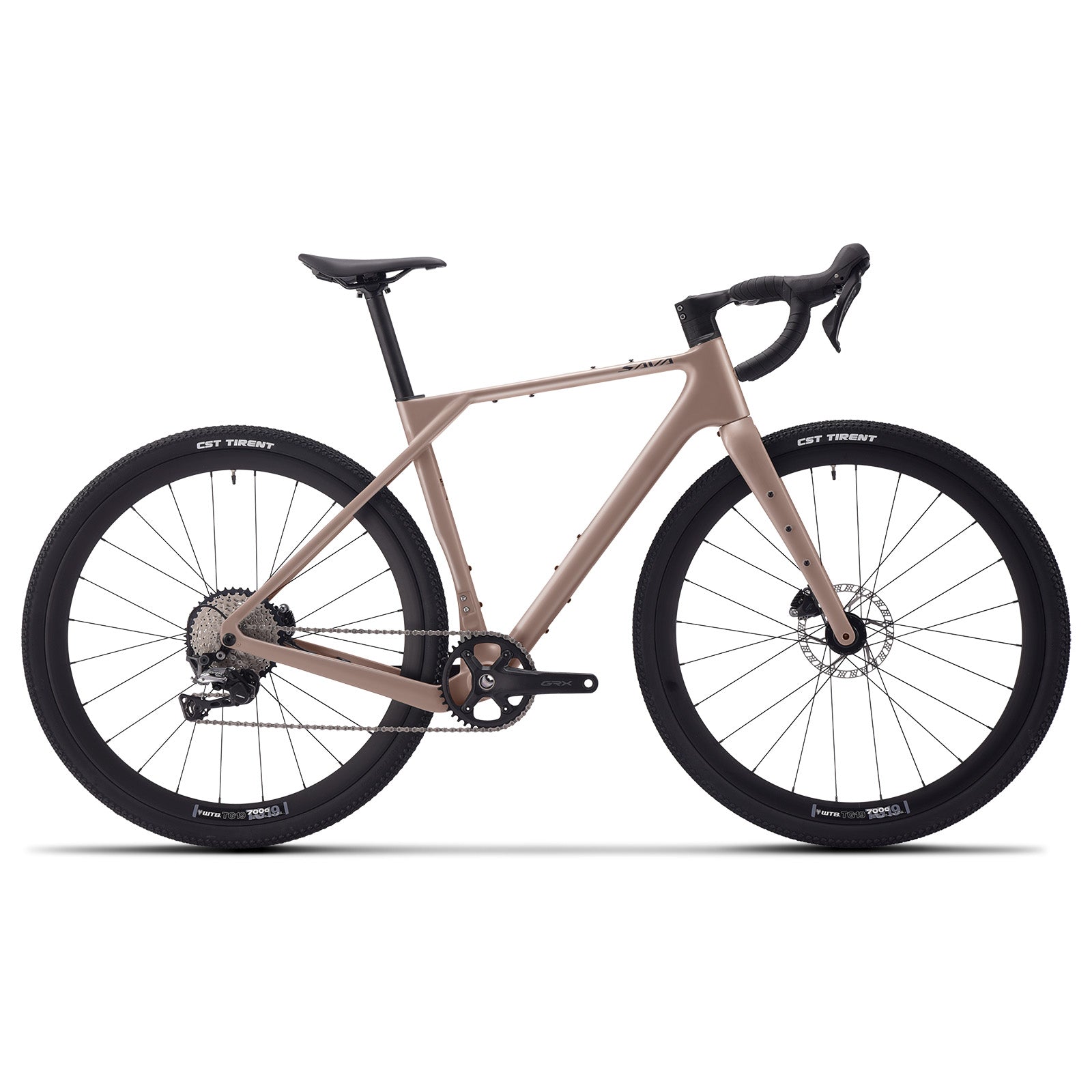 SAVA Gelaro S6 Carbon Gravel Bike-Gold