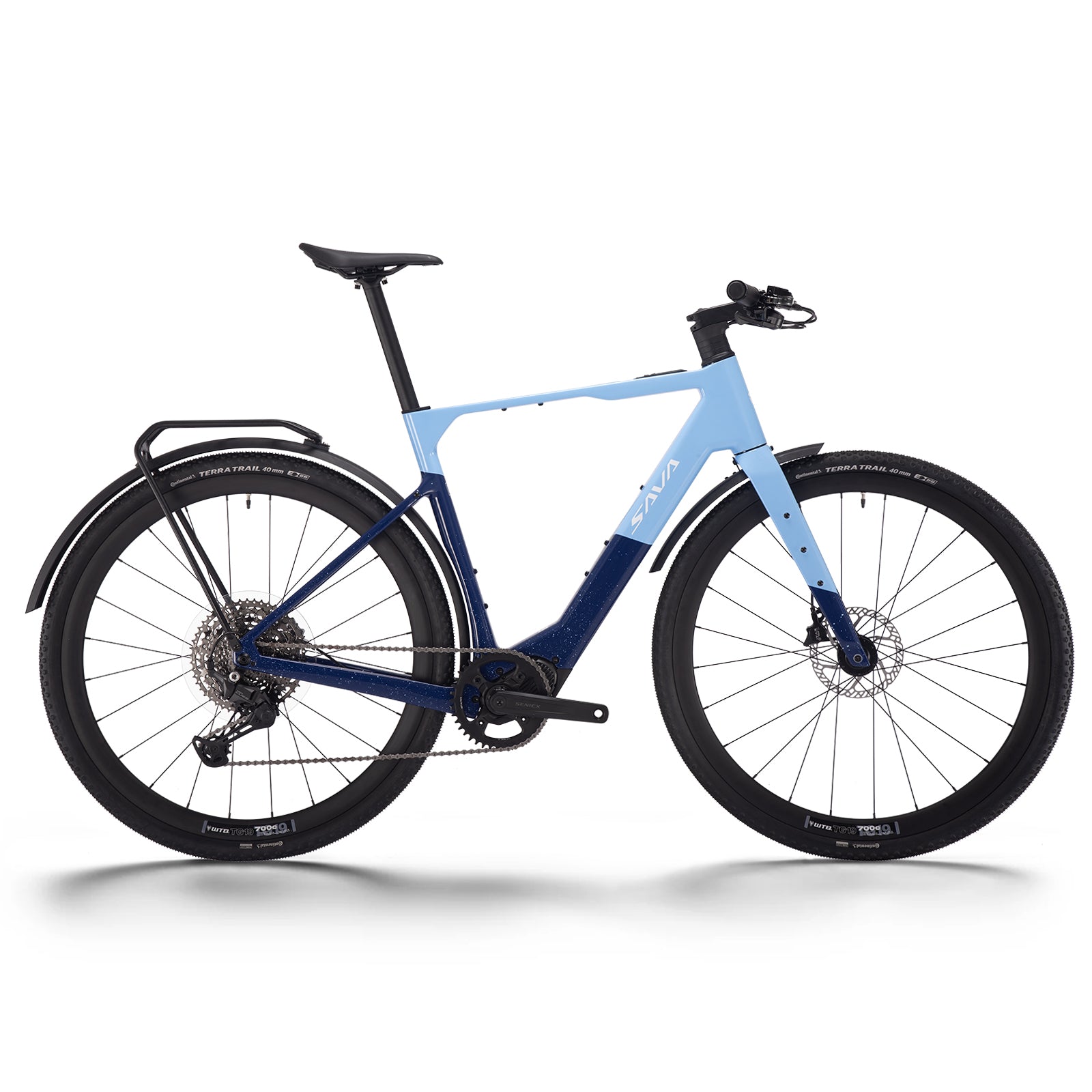 SAVA Gelaro SF6 Plus-CUES Carbon E-Gravel Bike 11SP
