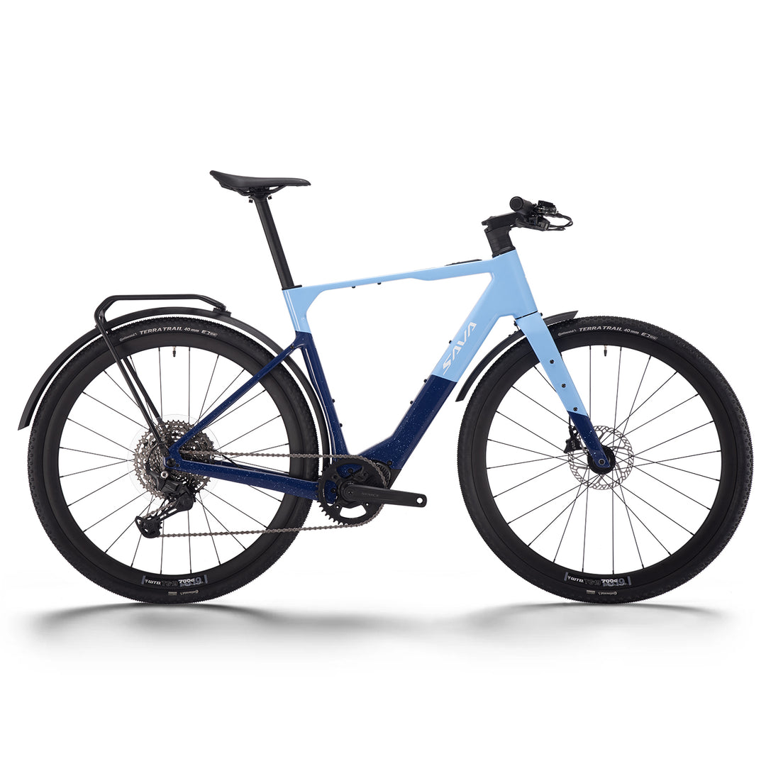 SAVA Gelaro SF6 Plus-CUES Carbon E-Gravel Bike 11SP