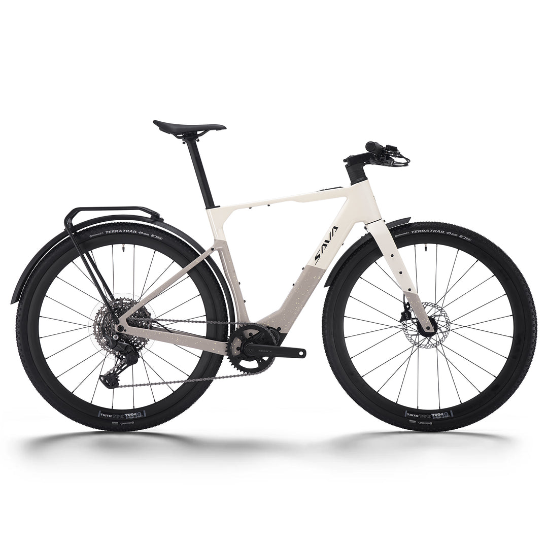 SAVA Gelaro SF6 Plus-CUES Carbon E-Gravel Bike 11SP