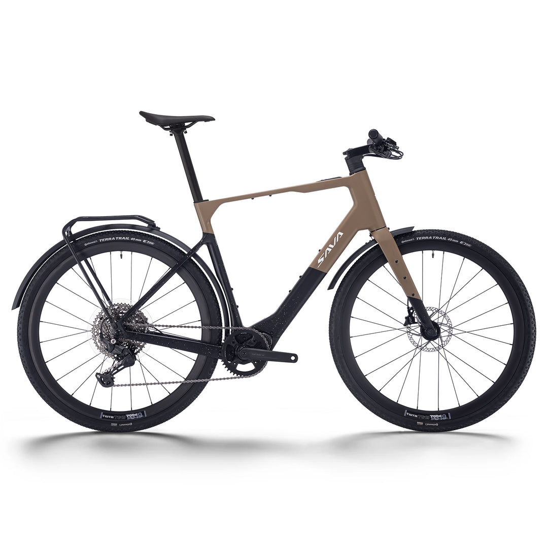 SAVA Gelaro SF6 Plus-CUES Carbon E-Gravel Bike 11SP
