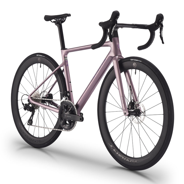SAVA NEW STAR SHIP Carbon Fiber Road Bike Starry Purple - Shimano 105 Groupset Road Bicycle