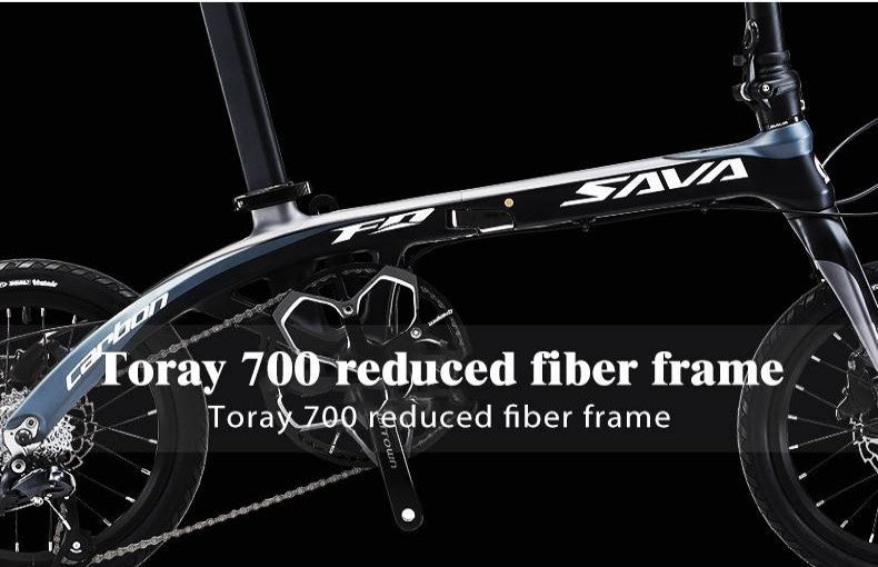 T800 carbon fiber frame-sava z2 carbon folding bike