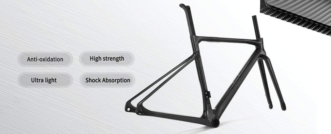Ultra-Light Full Carbon Frame Set – Only 850g