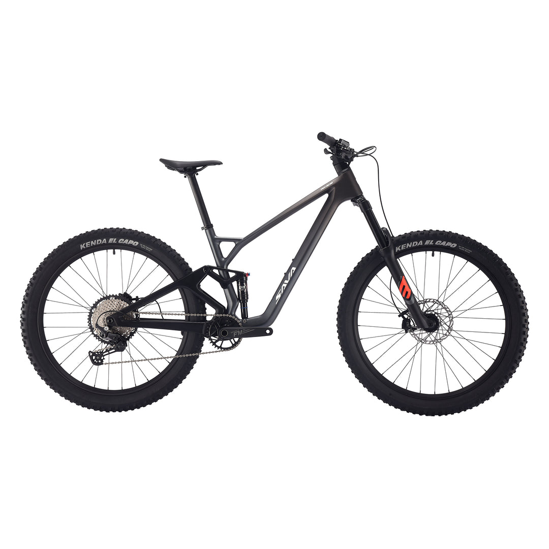 Titan 612 carbon full suspension mountain bike -gray in usa