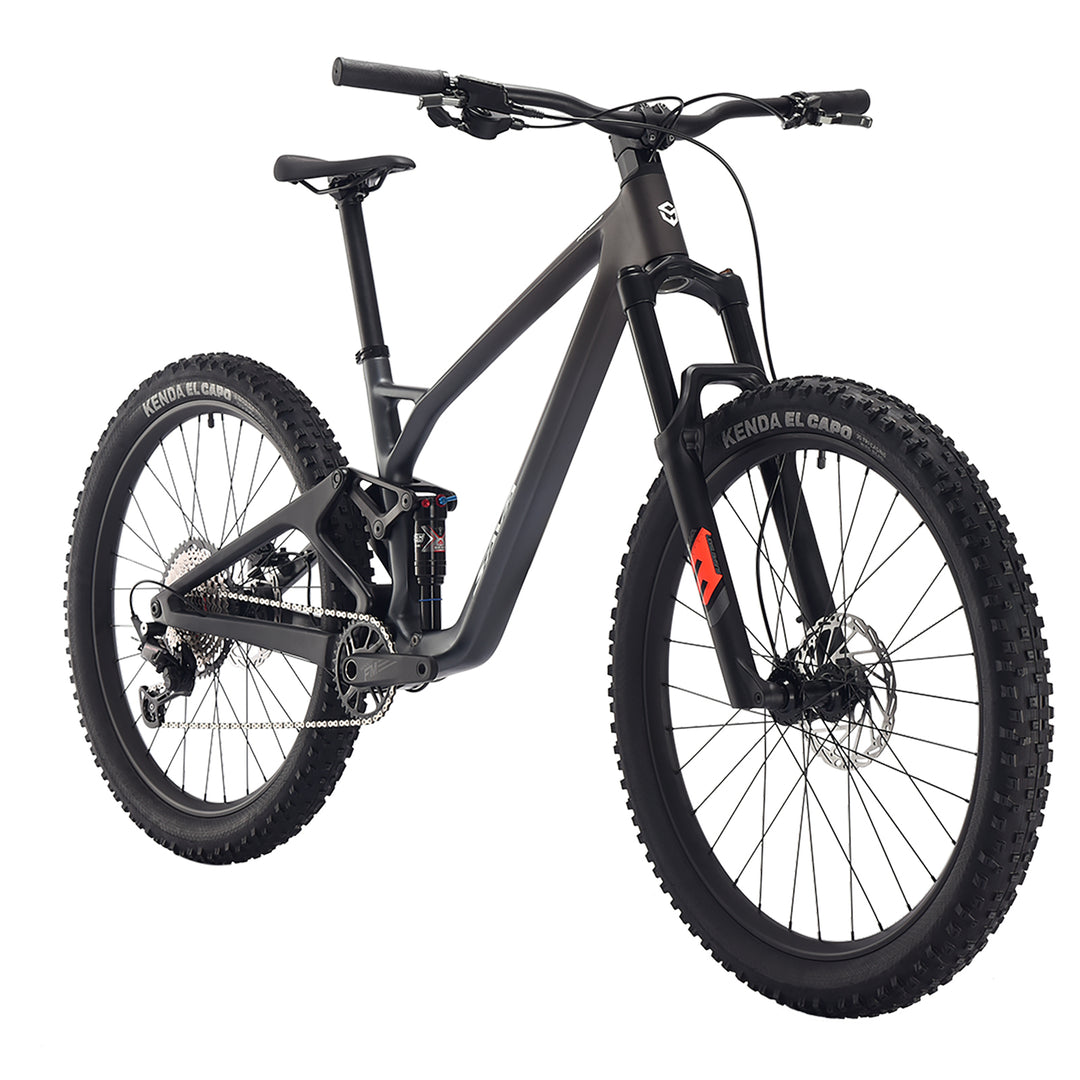 SAVA TITAN 612-Deore M6100 Full Suspension Carbon Mountain Bike 12SP