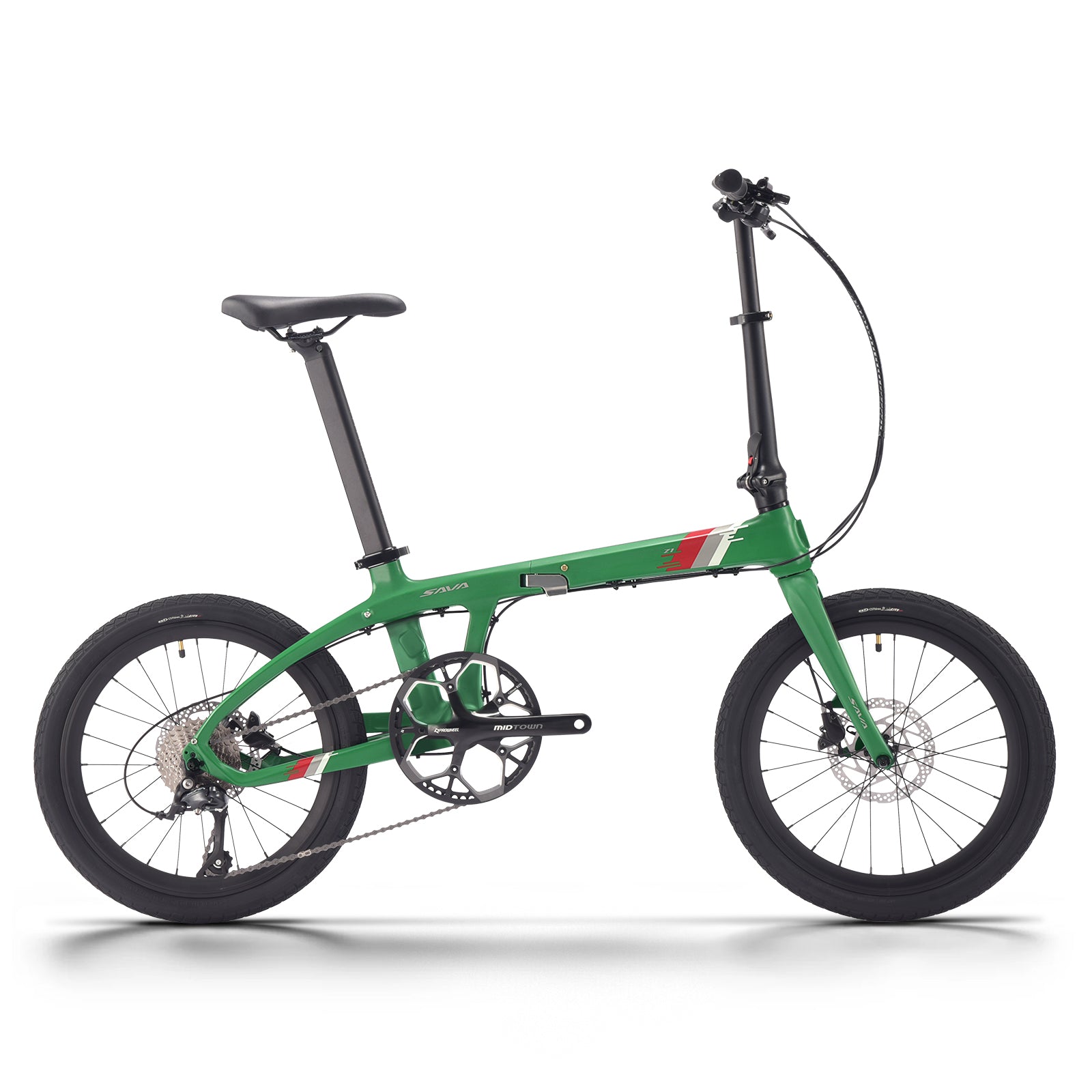 savadeck klapprad 20 Inch Z1 Carbon Fiber Folding Bike 9S- High Performance – SAVA Carbon Bike