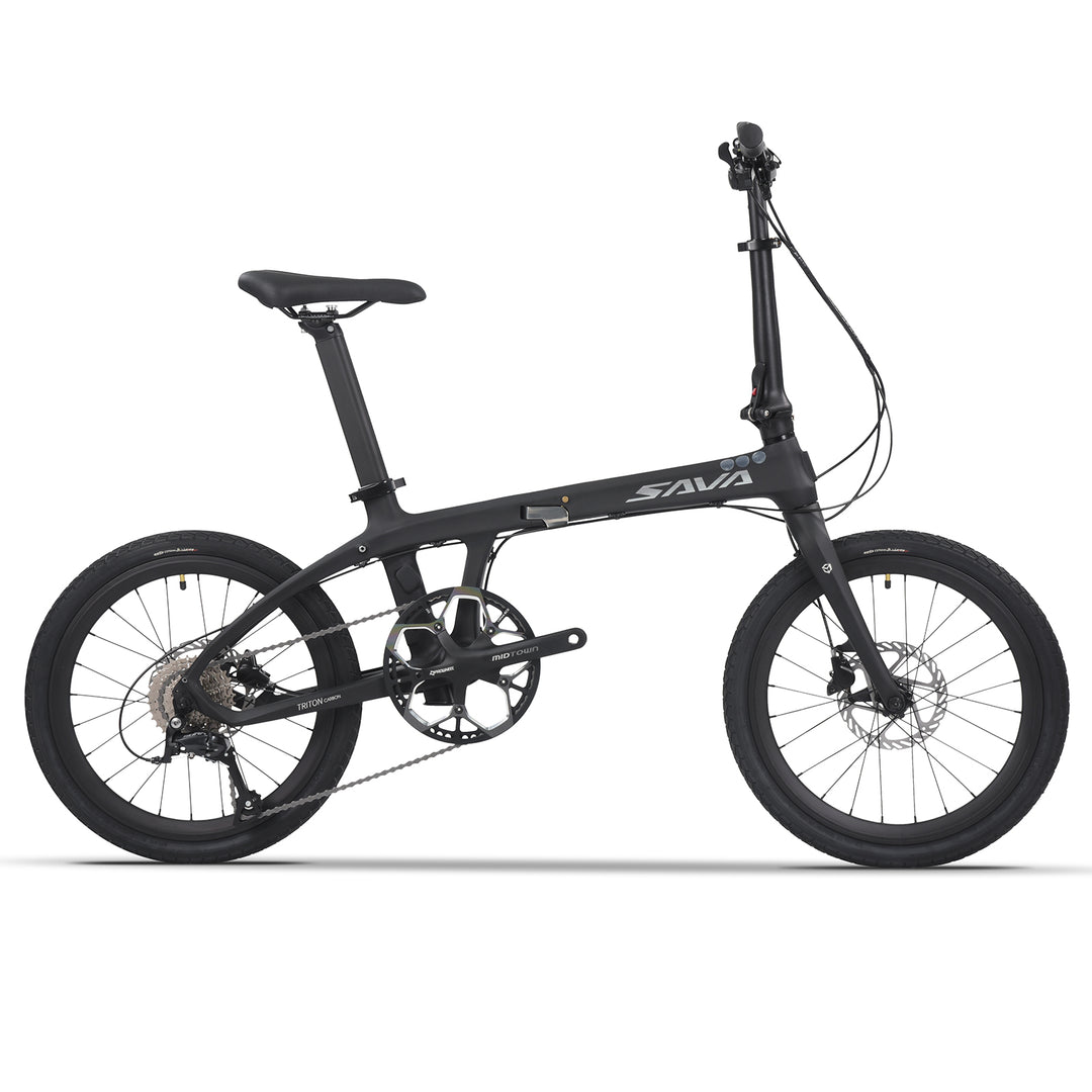 20 Inch SAVA Z1 Carbon Fiber Folding Bike 9Speed